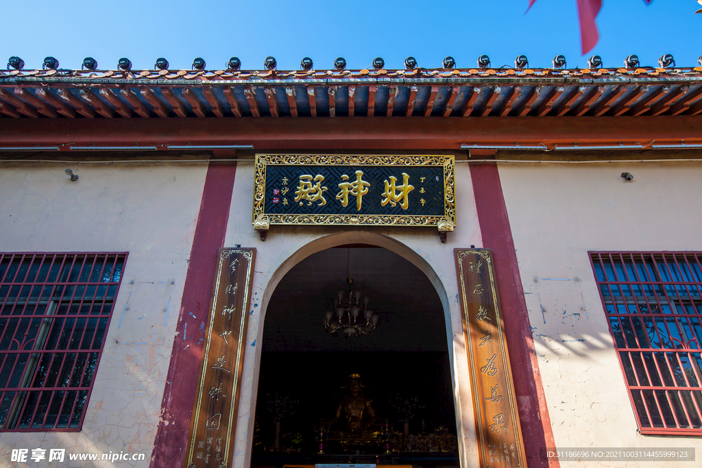 岳阳圣安寺景区 圣安古寺