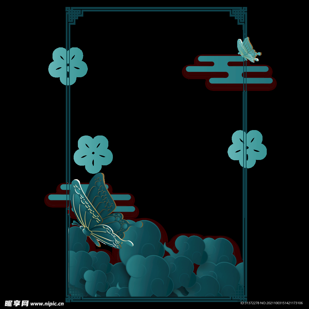 中国风边框 图片 