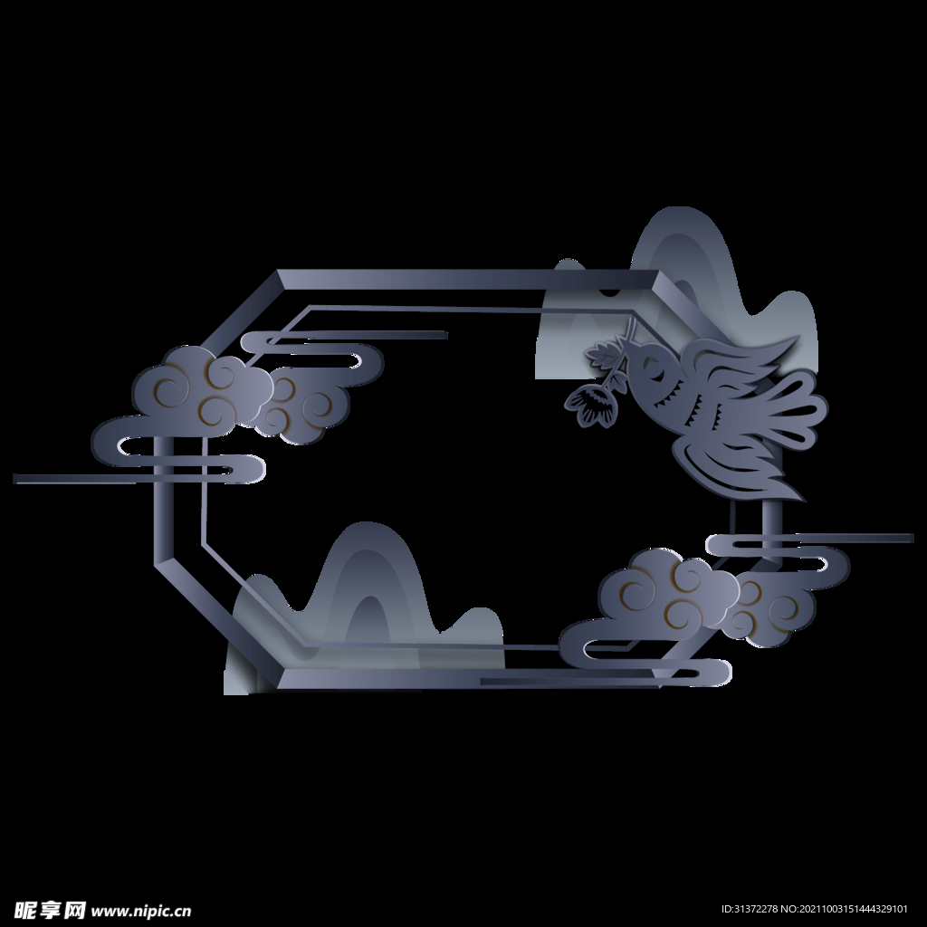 中国风边框 图片 