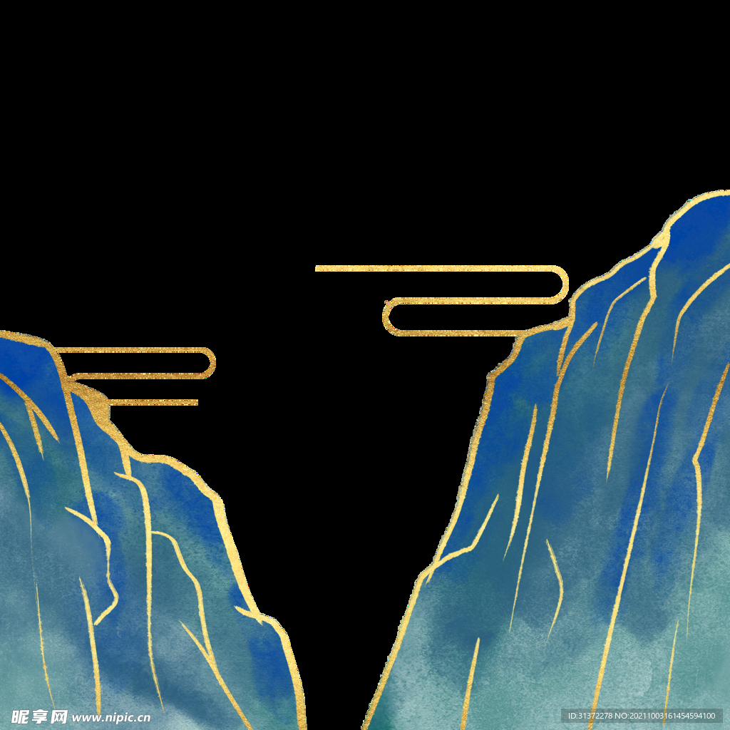  手绘古风插画背景图片 