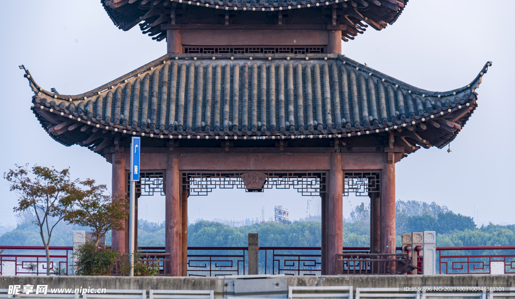 亭台楼阁高清实拍大图唯美