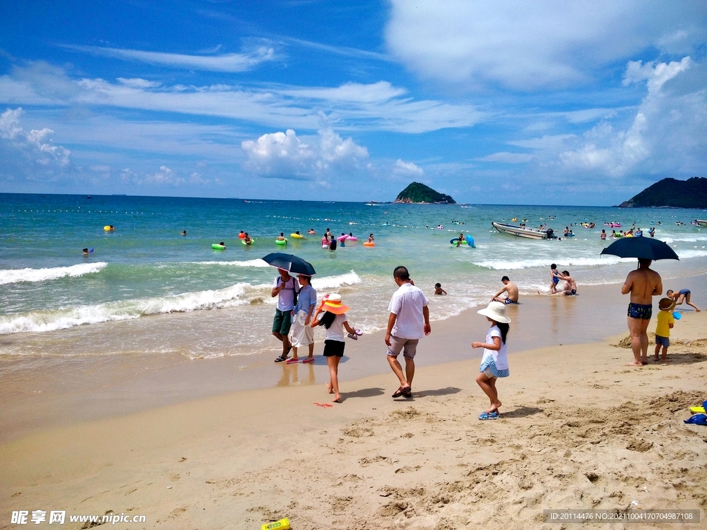 海边海景游玩
