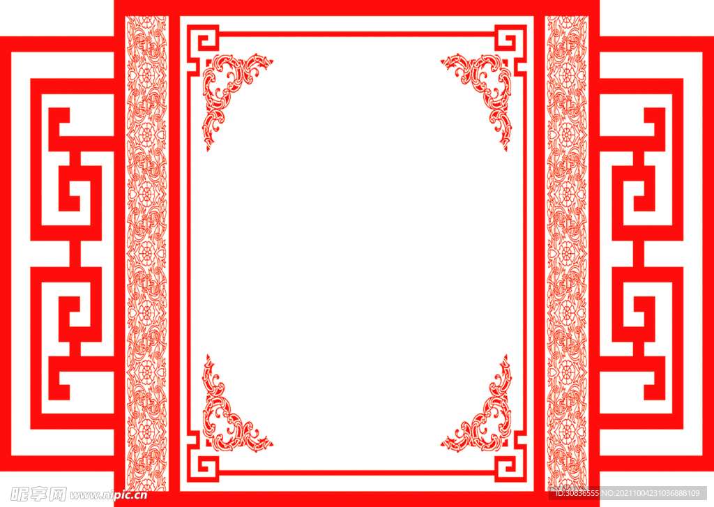 中国风边框 