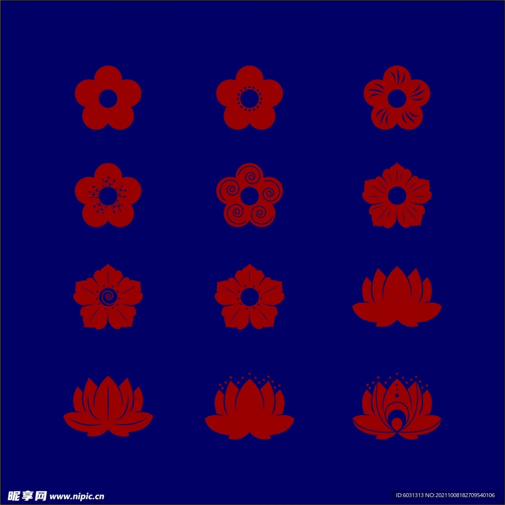 花