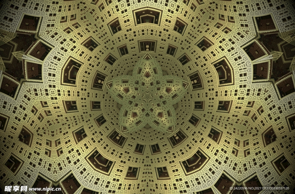 分形艺术背景