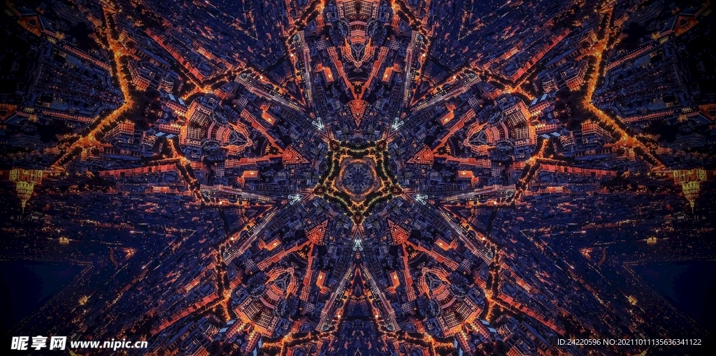分形艺术背景