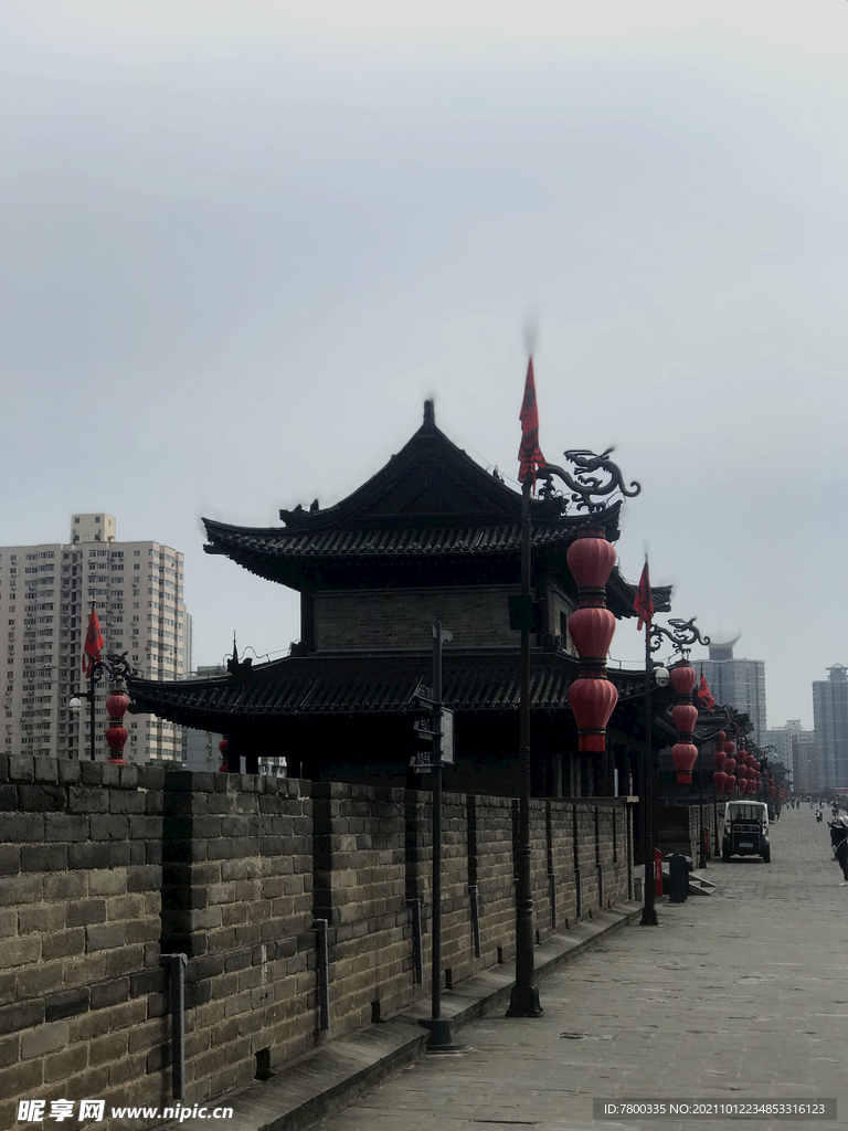 古城墙 西安明城墙