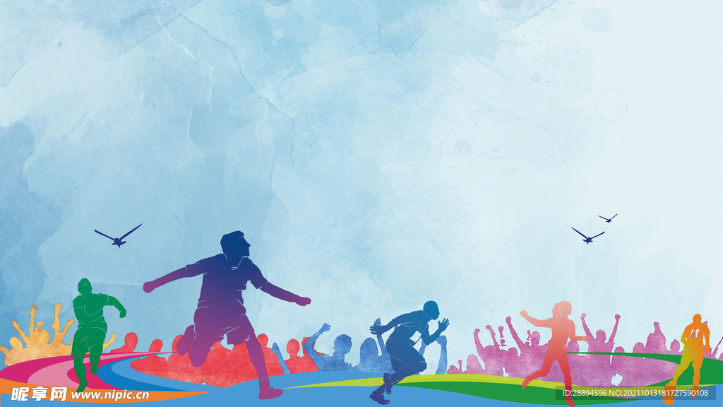 校园运动会海报