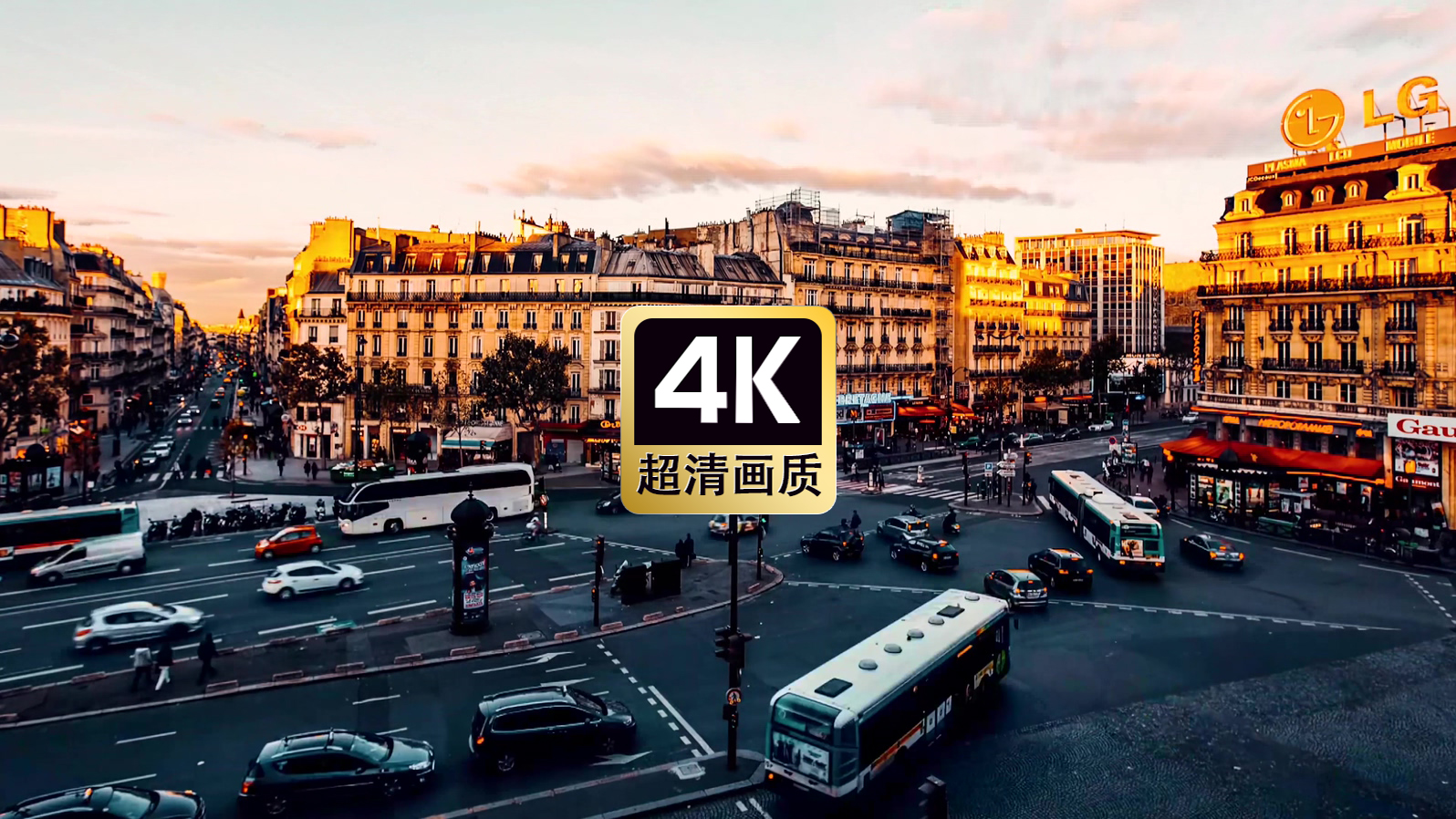 航拍北欧小镇街区