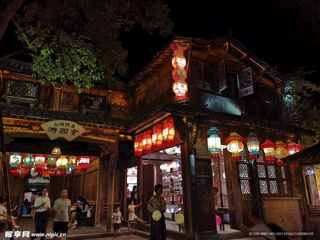 乌镇夜景