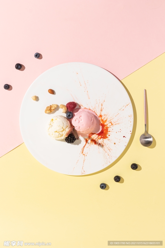 五谷水果盘式硬冰