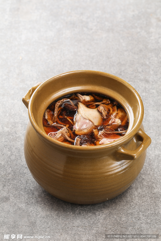 茶树菇老鸭汤