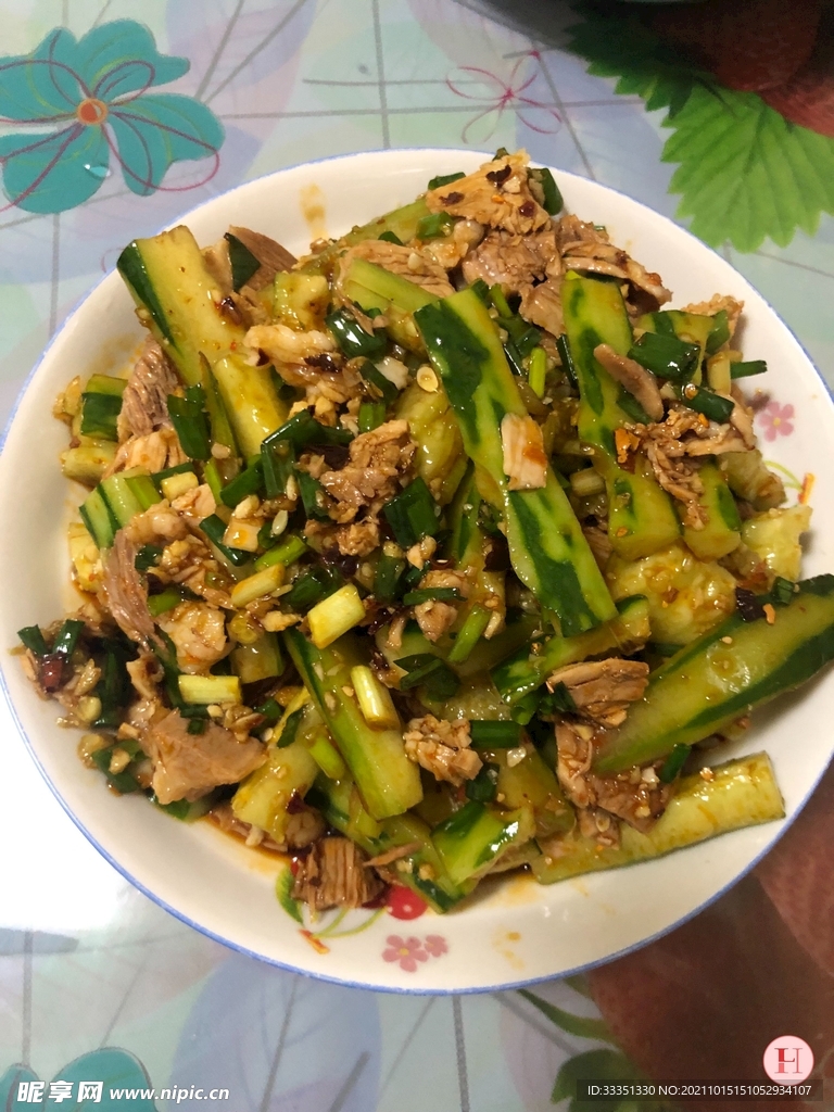 黄瓜炒肉