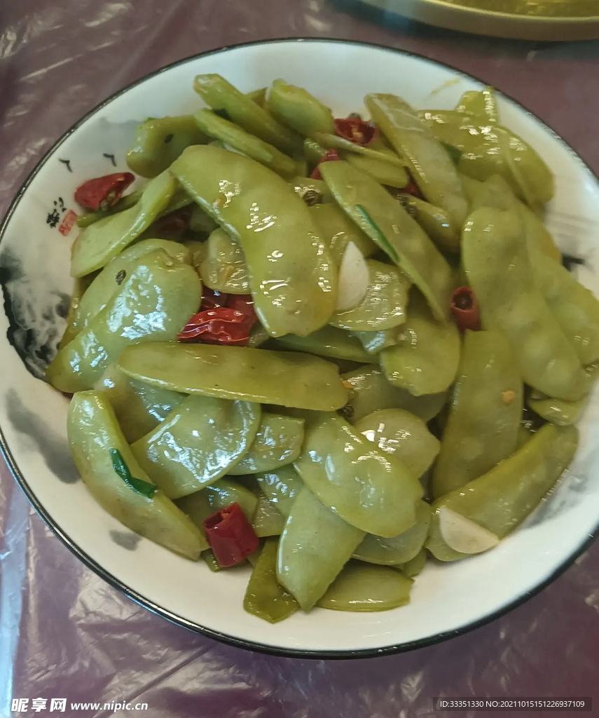 清炒扁豆