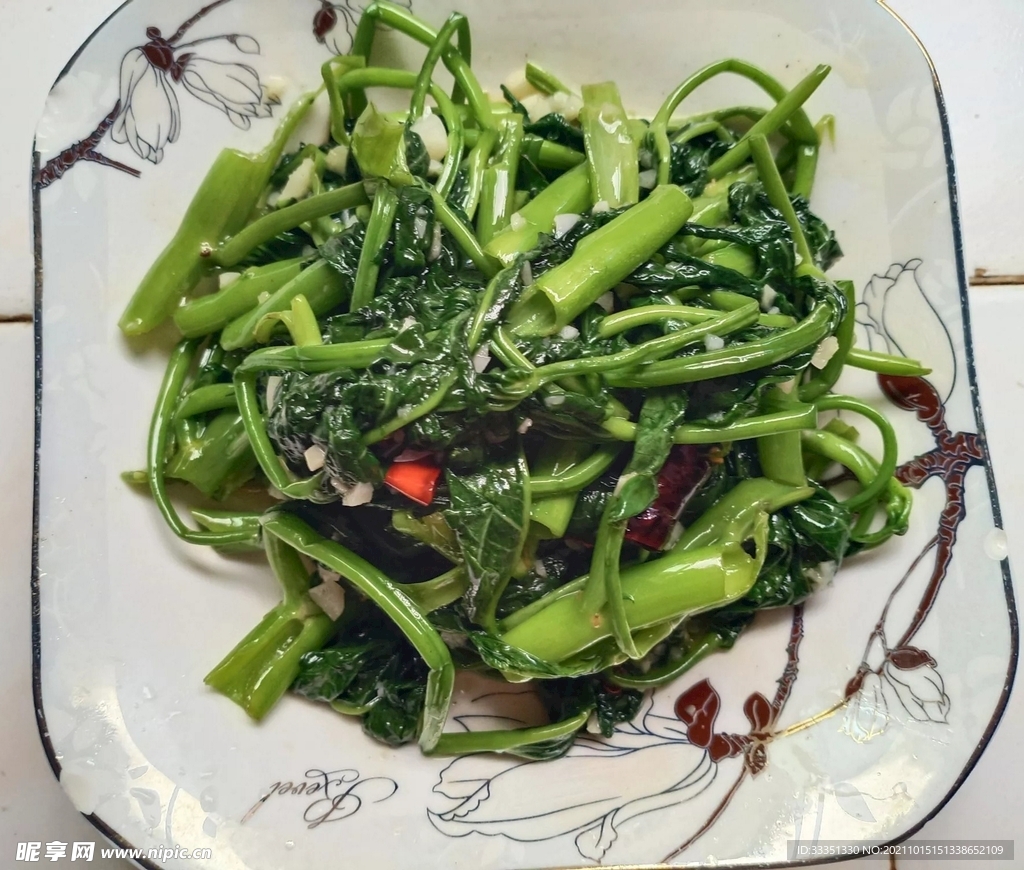 清炒空心菜