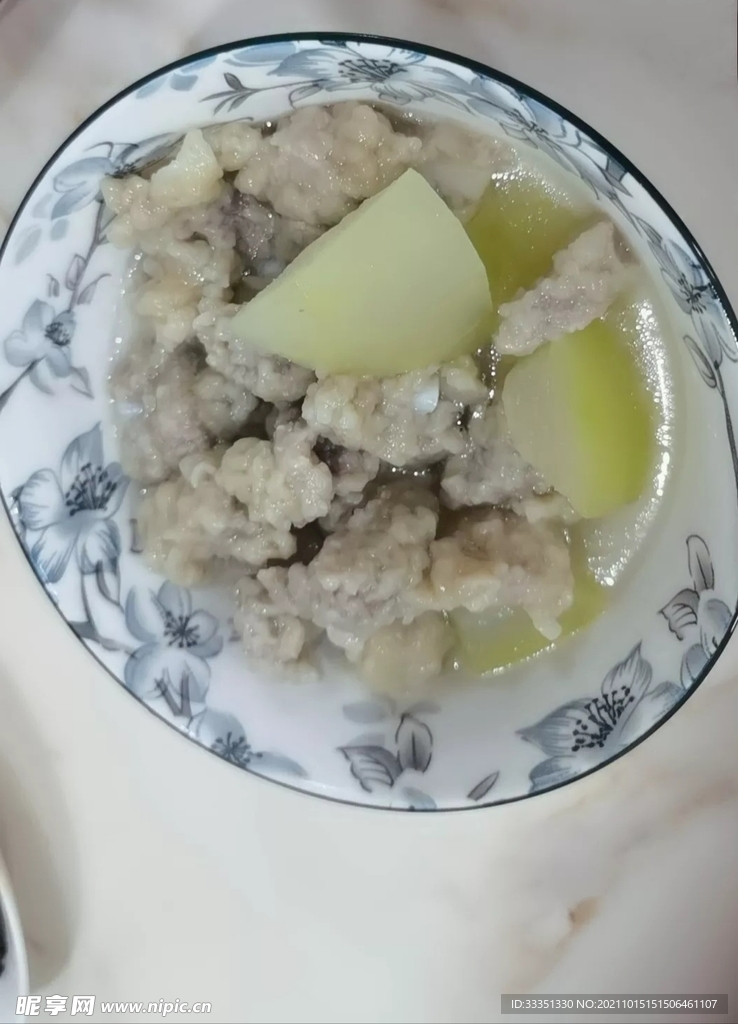 冬瓜炖酥肉