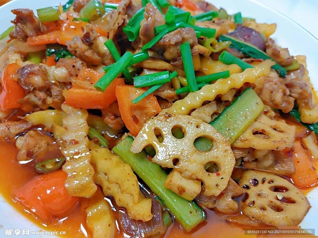 甜椒炒剃骨肉