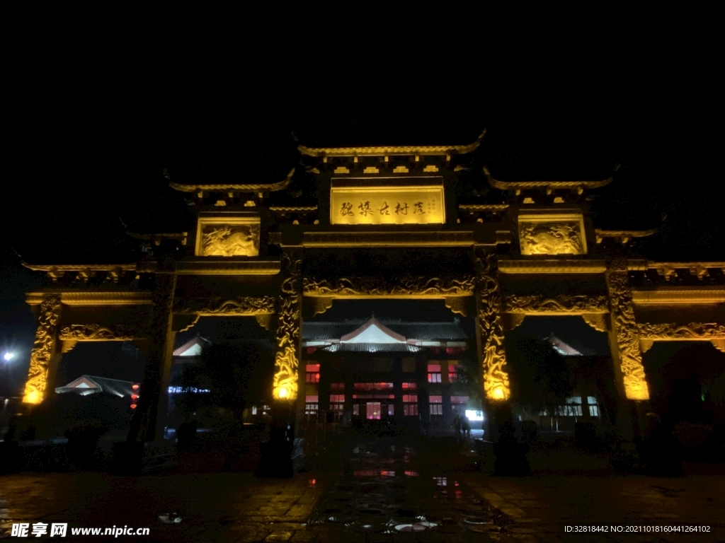 古镇夜景