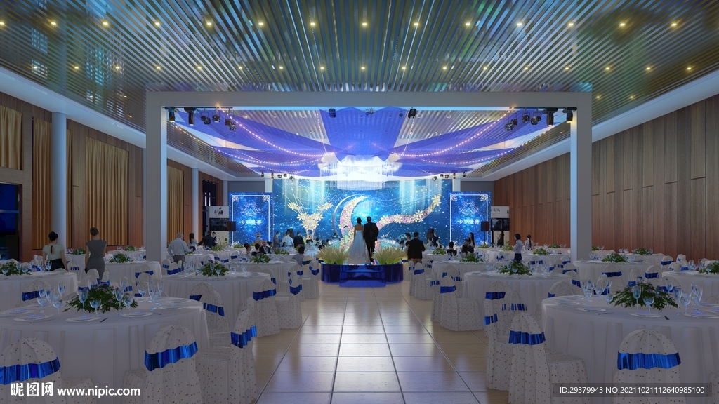 婚礼现场效果图