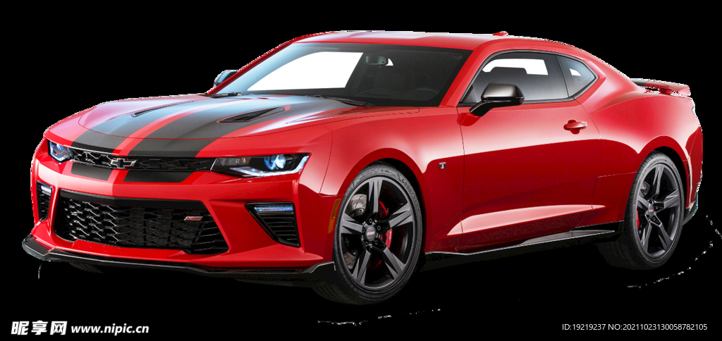 红色轿车