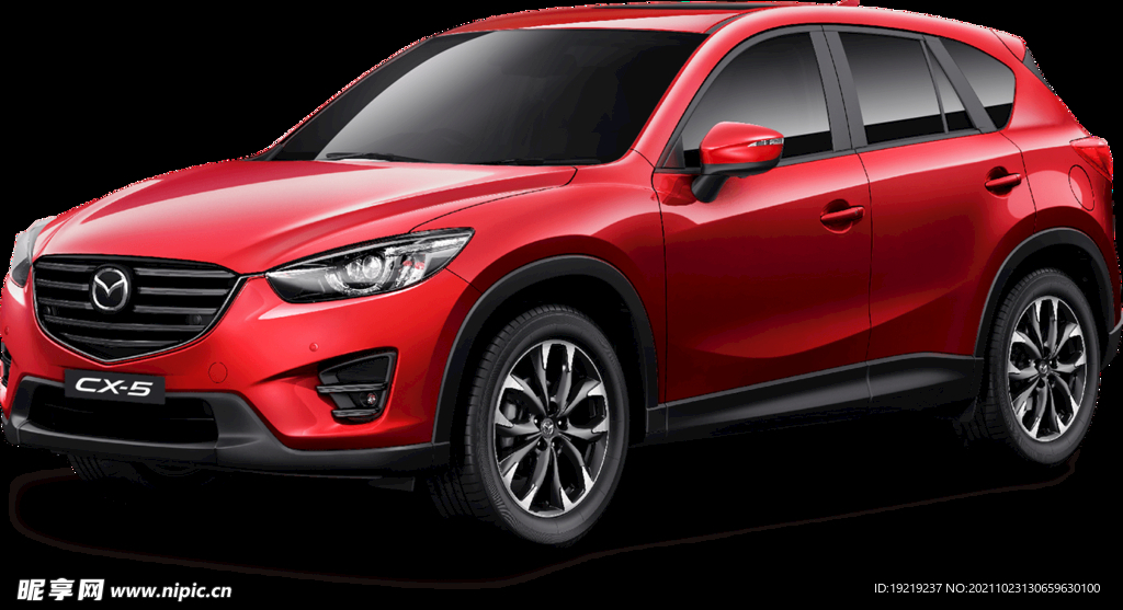 红色SUV
