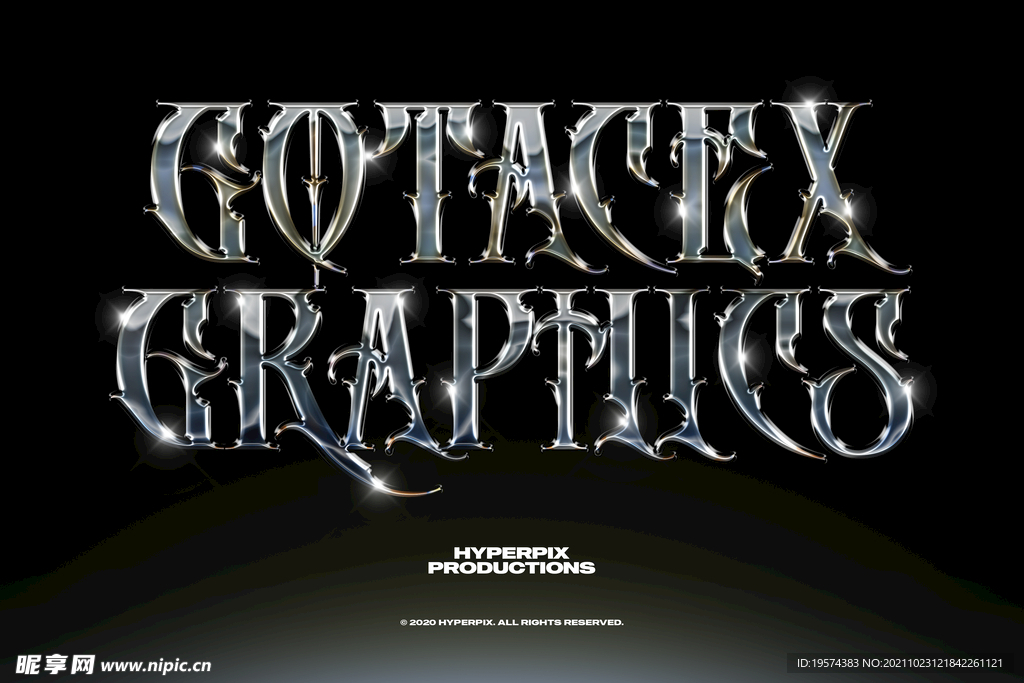 金属不锈钢闪亮玻璃样式