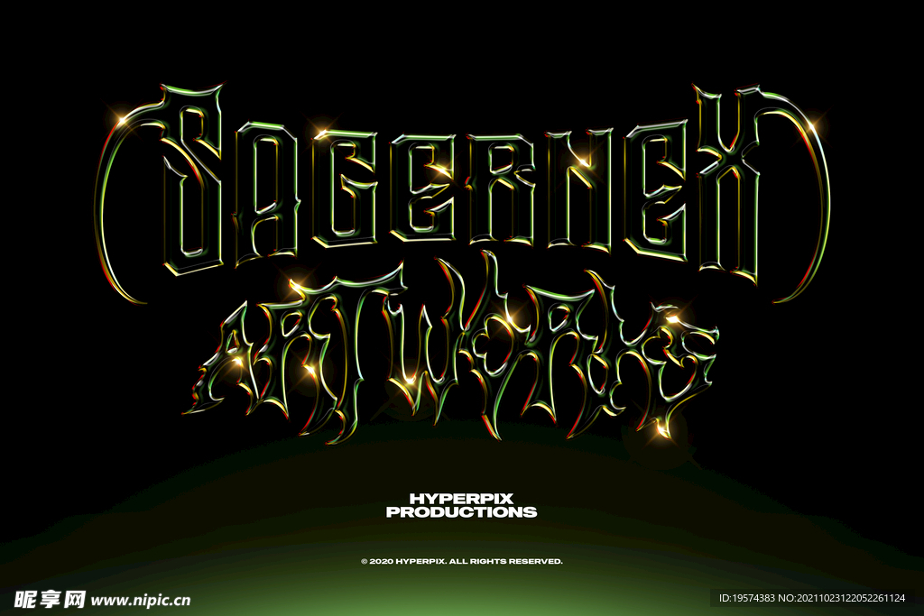 金属不锈钢闪亮玻璃样式