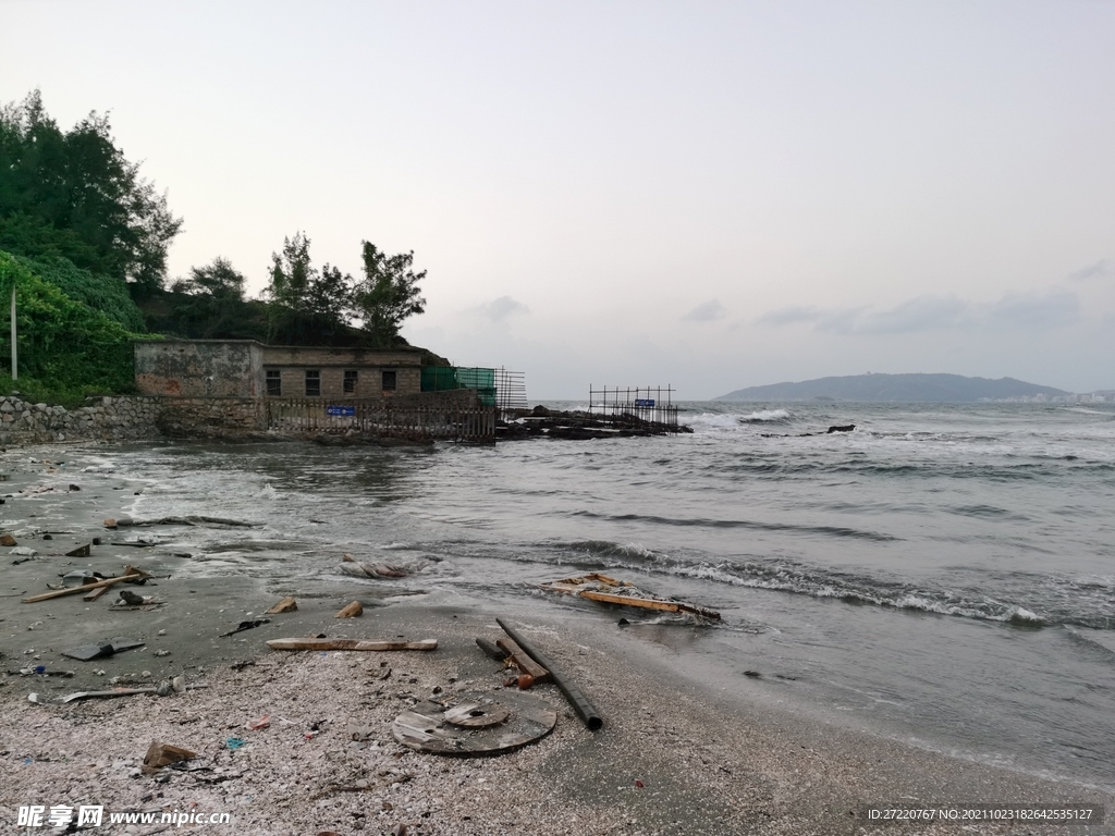 双月湾海边