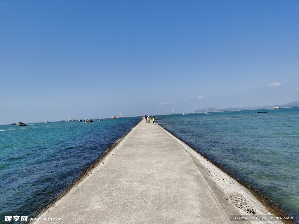 惠州双月湾海堤