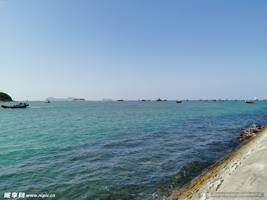 惠州双月湾大海