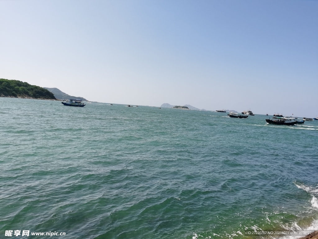 惠州双月湾大海风光