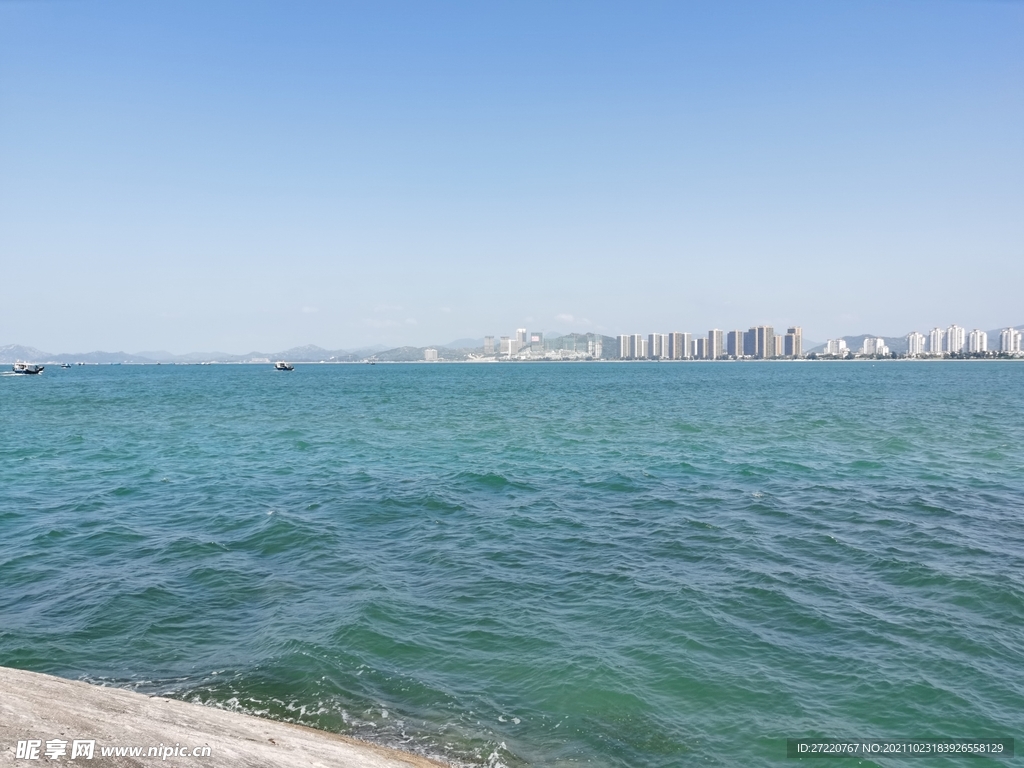 惠州双月湾大海