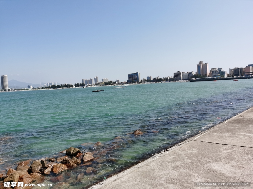惠州双月湾海边风景