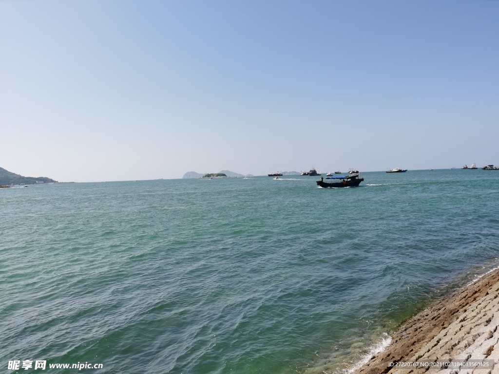 惠州双月湾大海