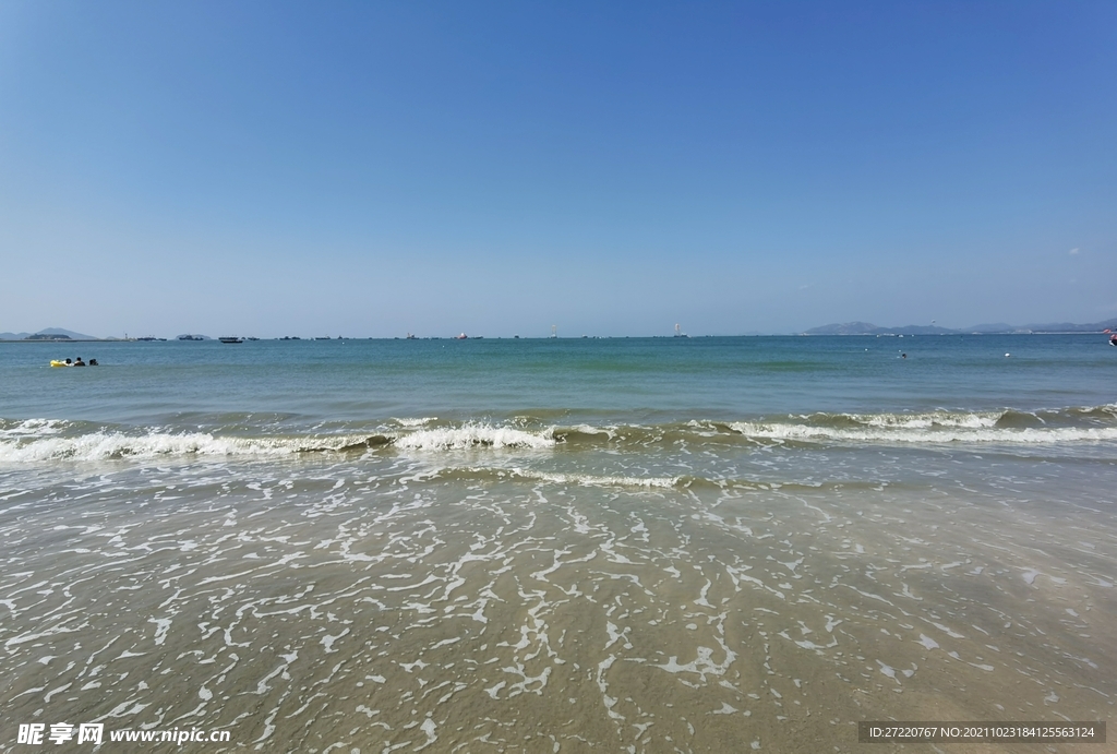 惠州双月湾海水