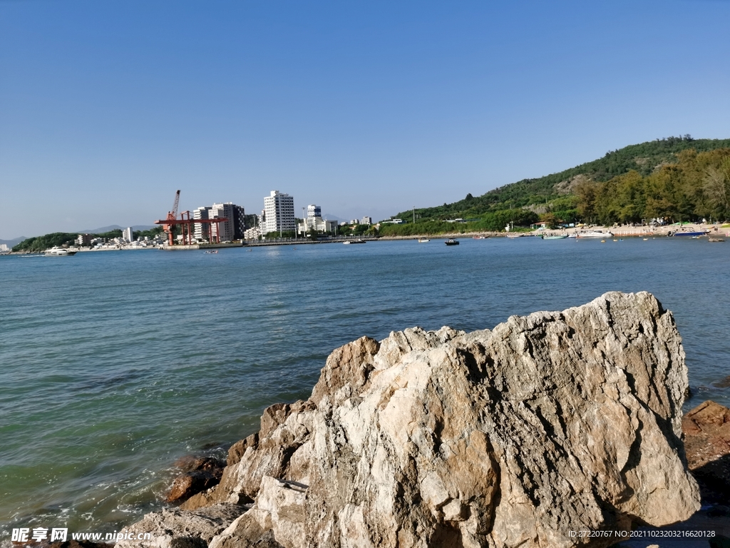 惠州双月湾海滩风景