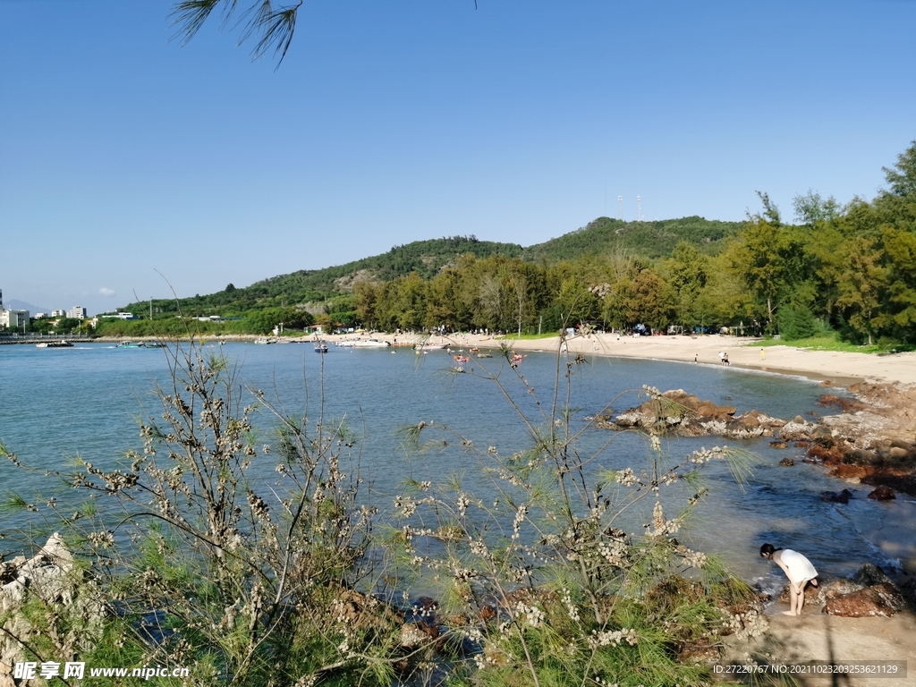 惠州双月湾海湾风景
