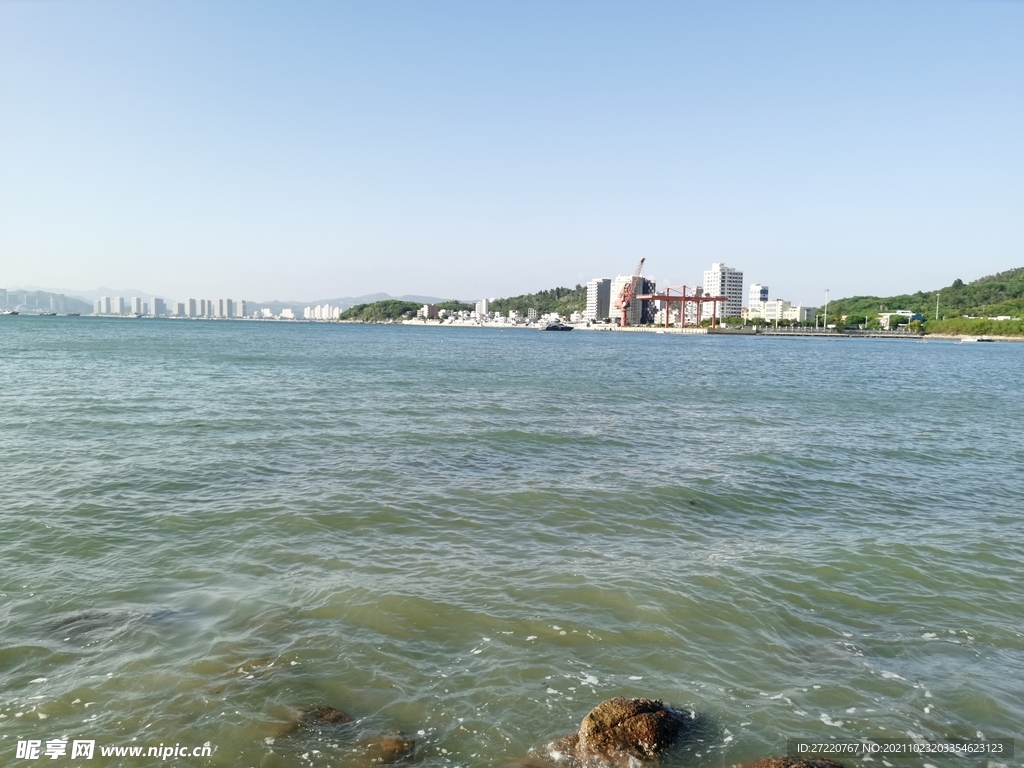 双月湾  海洋