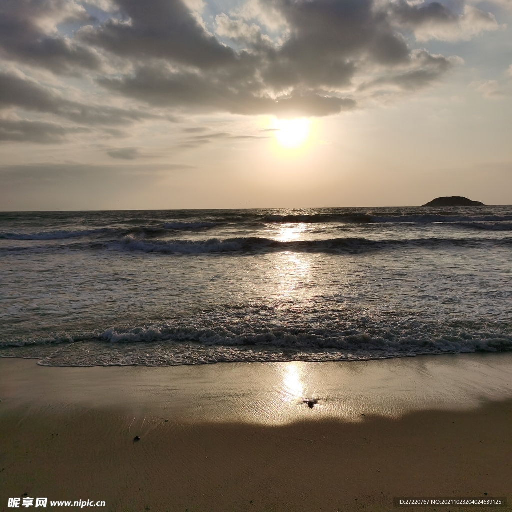 惠州双月湾 大海  日出