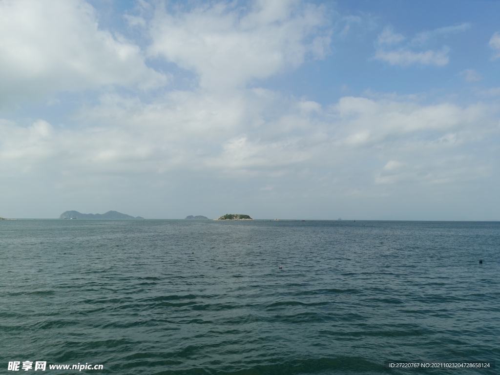 双月湾 大海  蓝天