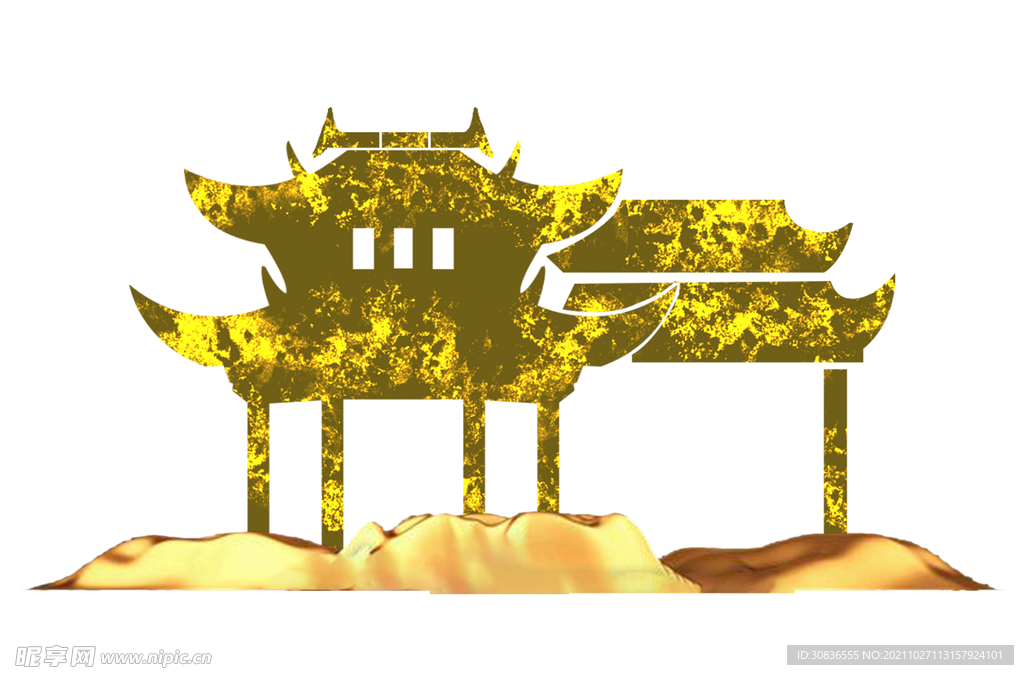 国潮手绘素材 