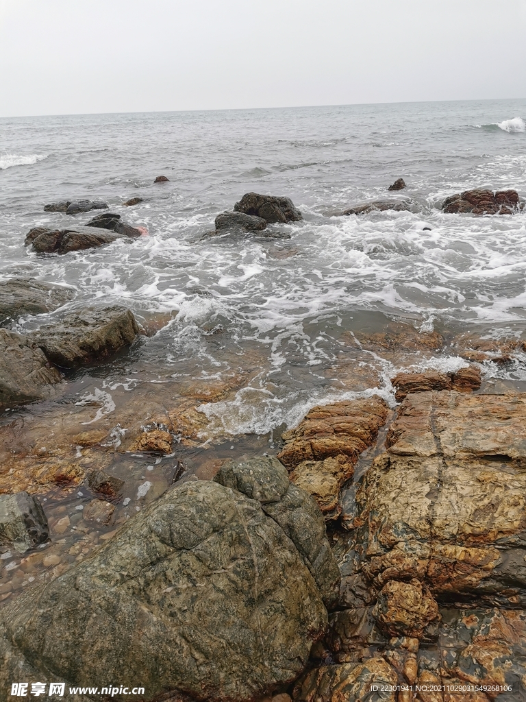 海边 