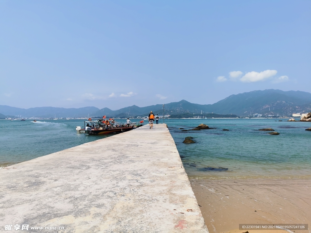 海边 