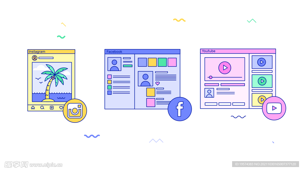 动态个人主页社交网络视频账号