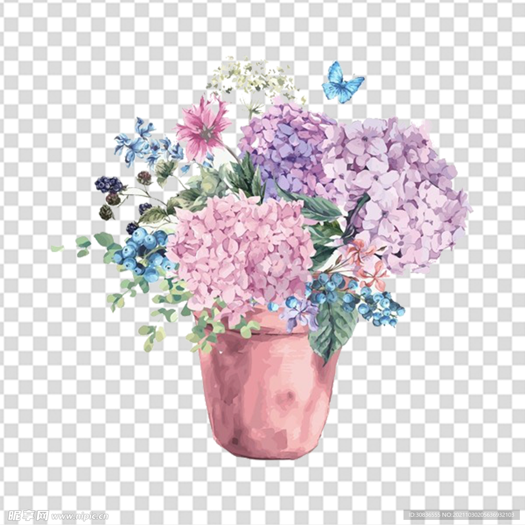 花 