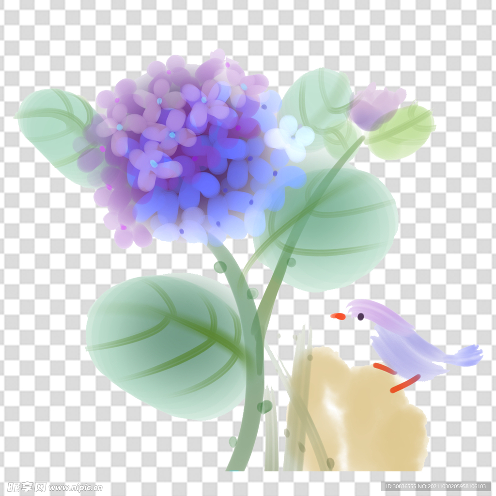 花 
