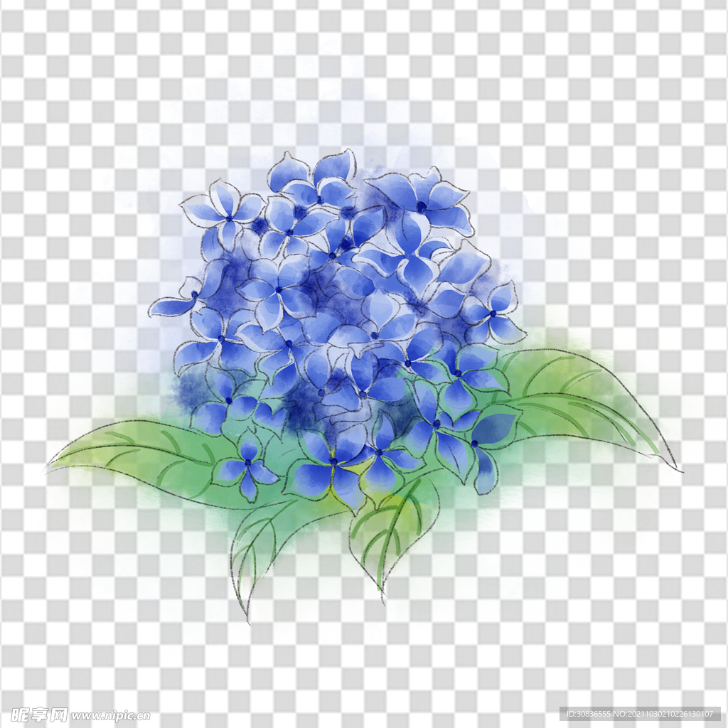 花 