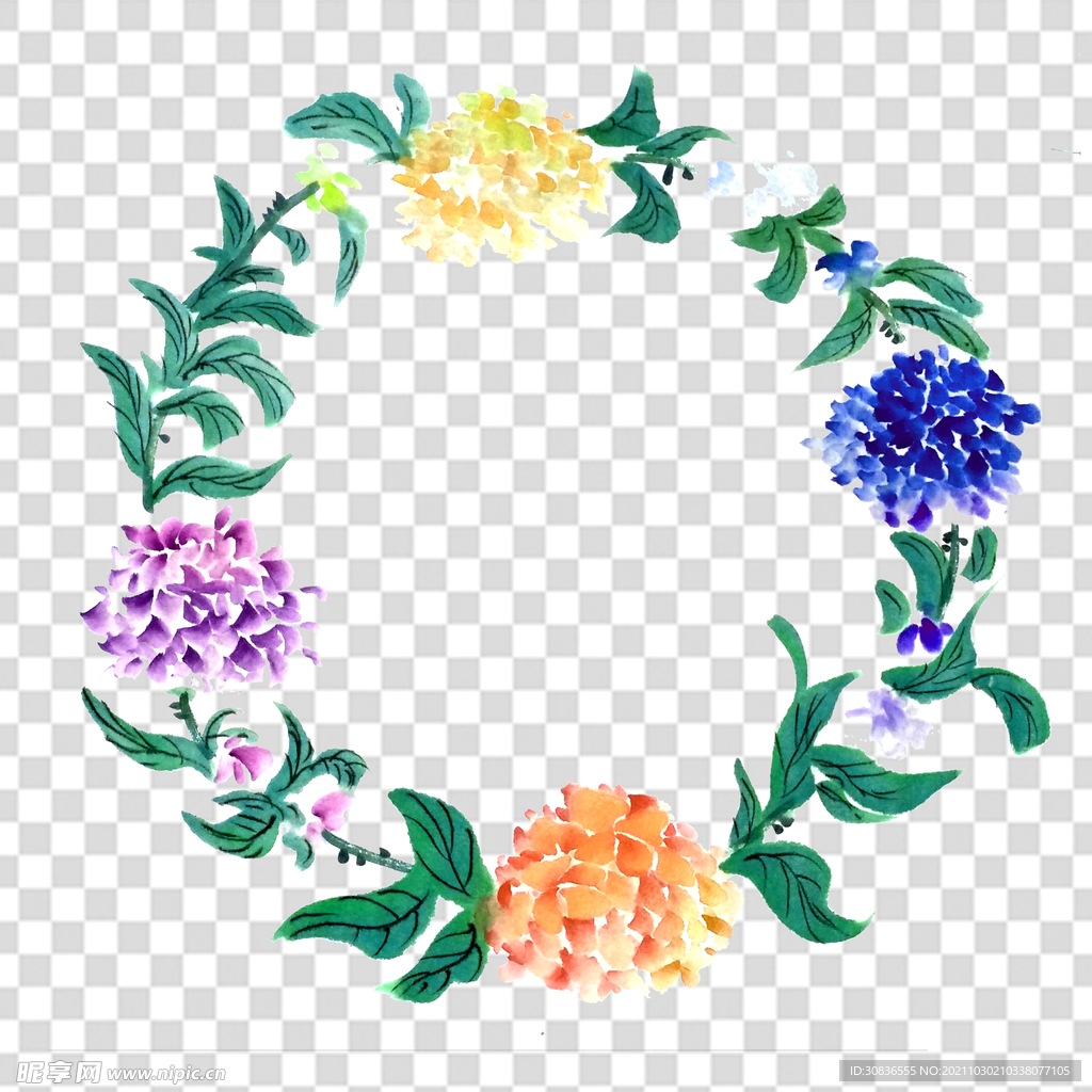 花 