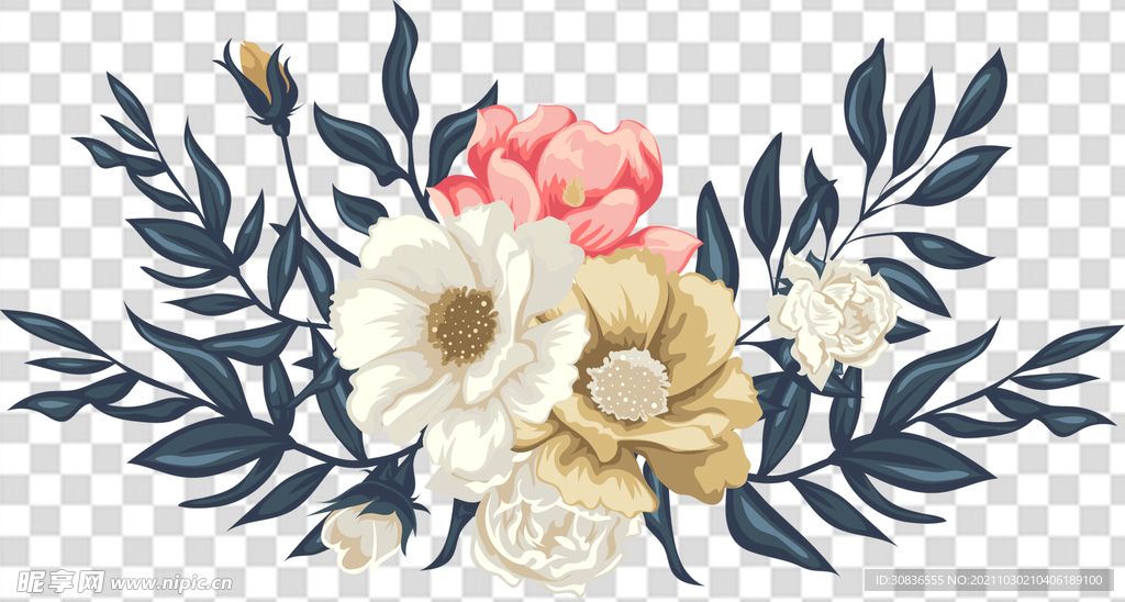 花 