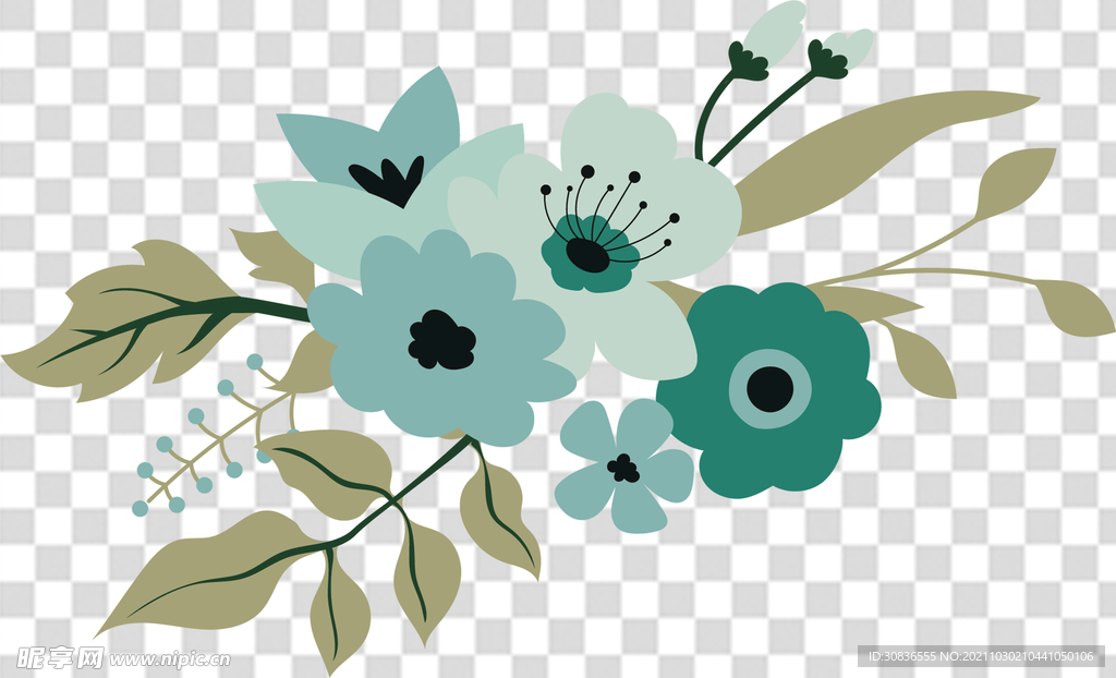 花 